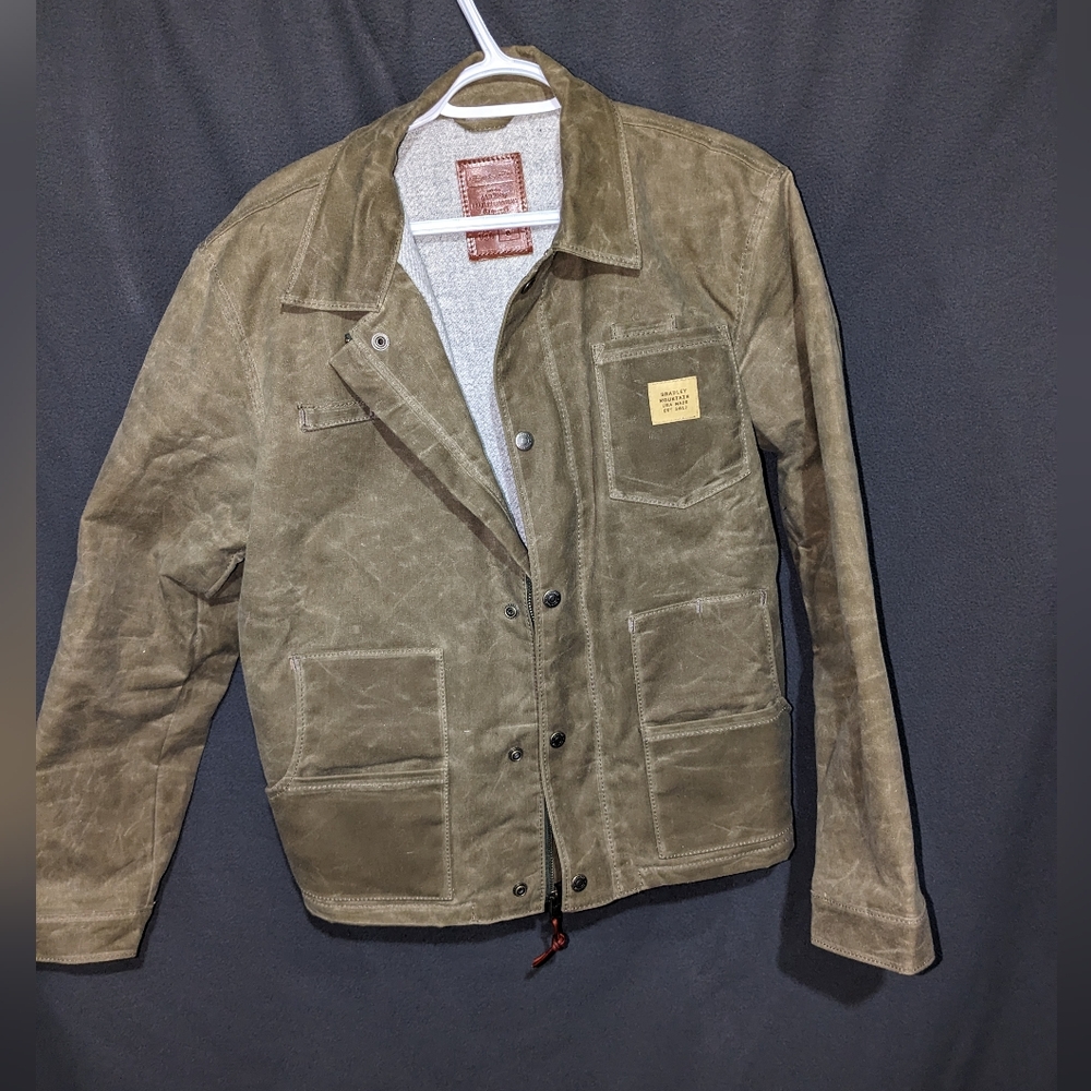 Bradley Mountain, waxed canvas cabin jacket